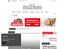 Tablet Screenshot of pfalz-news.de